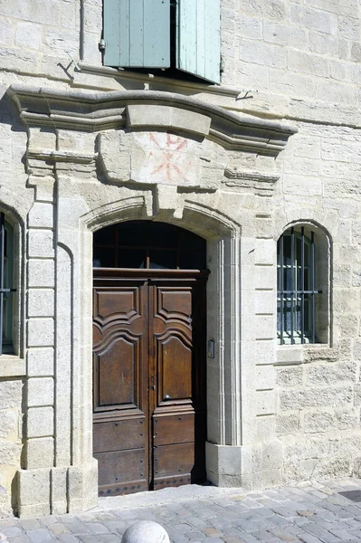 Estrutura da cidade de Uzes — Fotografia de Stock