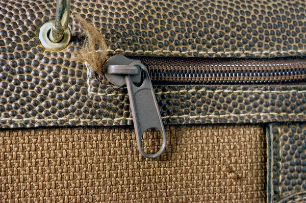pocket of bag with zipper
