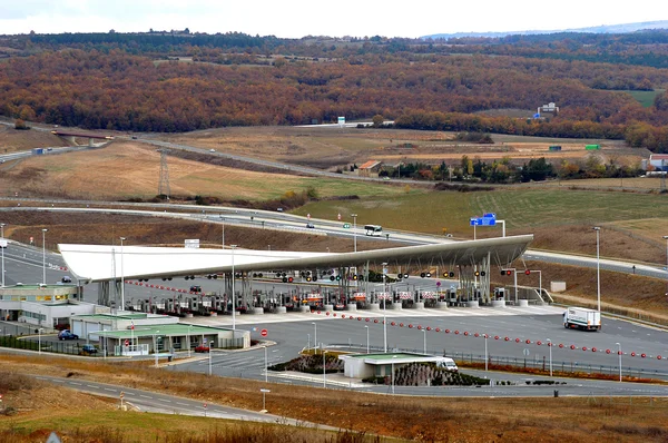 Toll of motorway — Stock Photo, Image