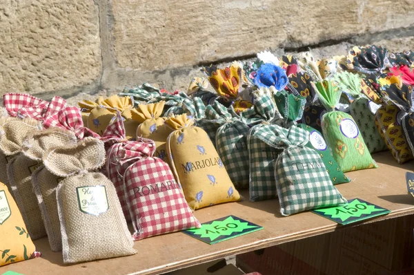 På marknaden av sarlat — Stockfoto