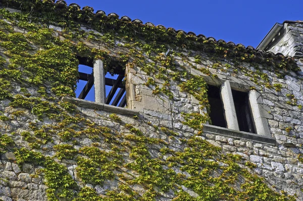 Antiguo pueblo francés de los Cevennes — Foto de Stock