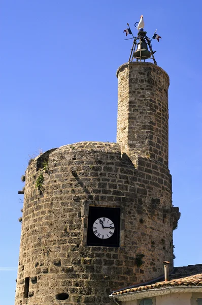 Anduze, cidade turística francesa de Cevennes — Fotografia de Stock