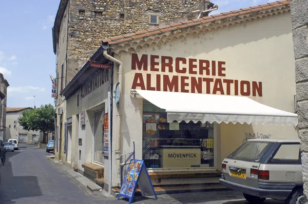 Old French village of Gard, Cardet — Stock Photo, Image