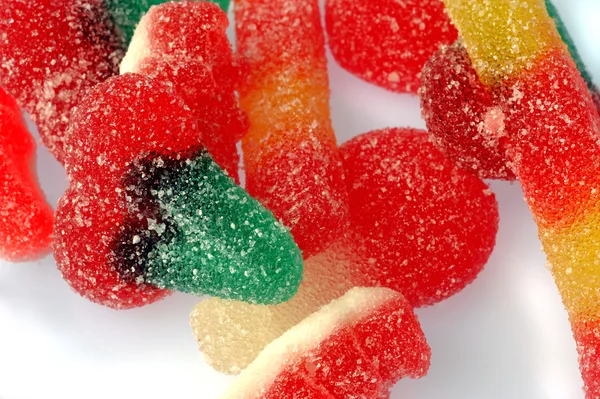 Parlak renkli şekerler — Stok fotoğraf