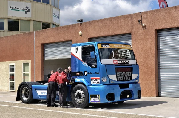 Grand prix van Frankrijk trucks 2013 — Stockfoto