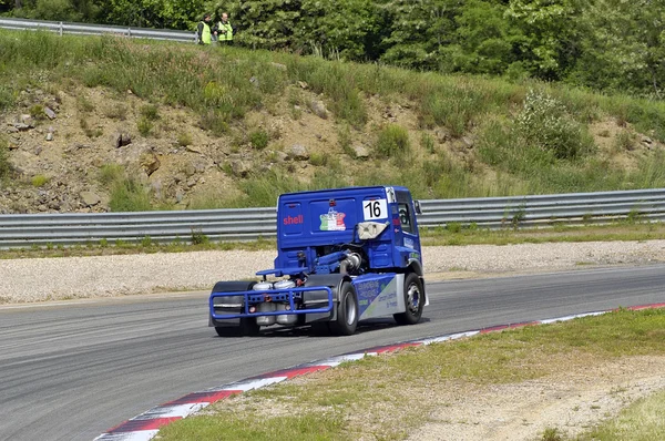 Grand Prix of France trucks 2013 — Stock Photo, Image