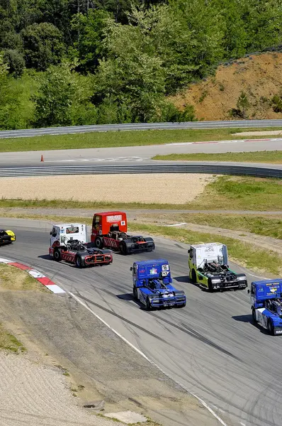 格兰披治大赛车的法国卡车 2013 — 图库照片