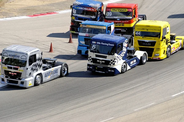 Grand Prix of France trucks 2013 — Stock Photo, Image