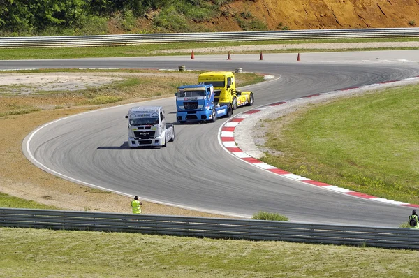 Grand Prix of France trucks 2013 — Stock Photo, Image