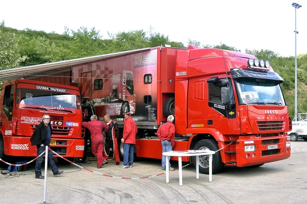 Ales - France - Grand Prix of France trucks May 25th and 26th, 2013 — Stock Photo, Image