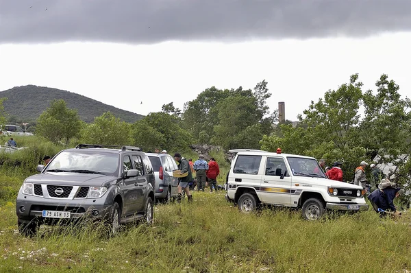 Cross-country carros para os lazeres — Fotografia de Stock