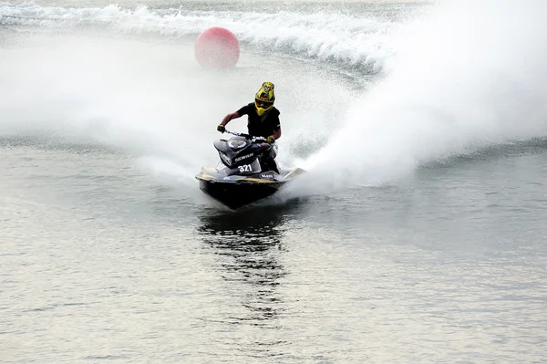 In volledige race — Stockfoto