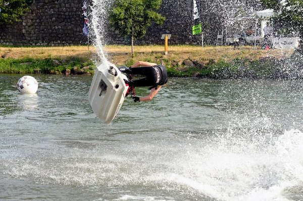 Levantando Jetski — Fotografia de Stock