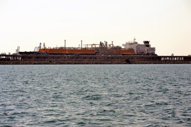 deşarj metan tanker İskelesi
