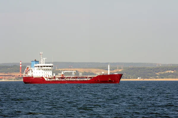 Tanker op stand-by — Stockfoto