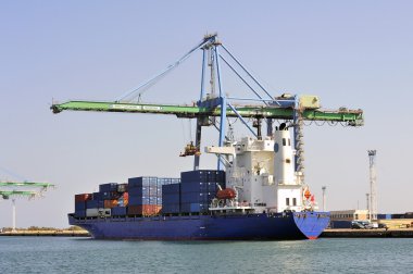 quay için Konteyner Taşıma