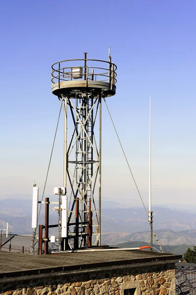 Weather installation of equipment — Stock Photo, Image