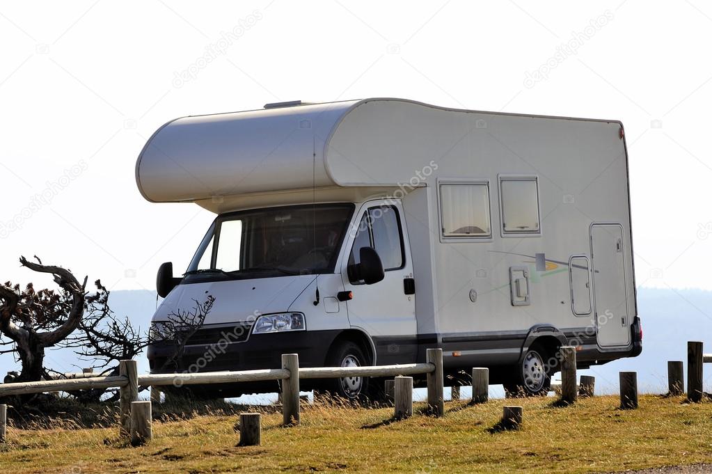 motor home parked