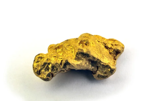 Gold nugget — Stock Photo, Image