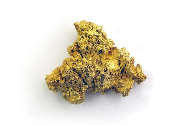 Gold nugget — Stock Photo, Image