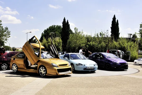 Exposición de tuning coche — Foto de Stock