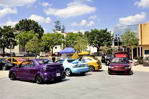 Carro tuning exposição — Fotografia de Stock