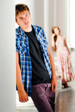 Genç çift ayrılmak