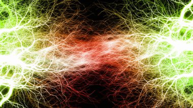 ateş ve buz fraktal yıldırım Özet