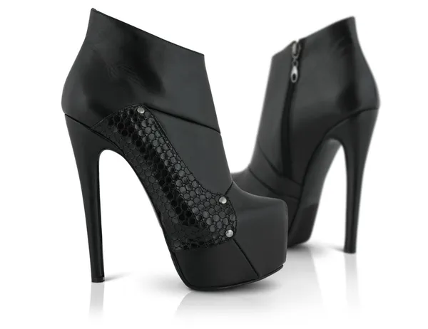 Fashion high heels shoes on white — Stock Image Fashion high heels shoes on white Royalty Free Stock Photos