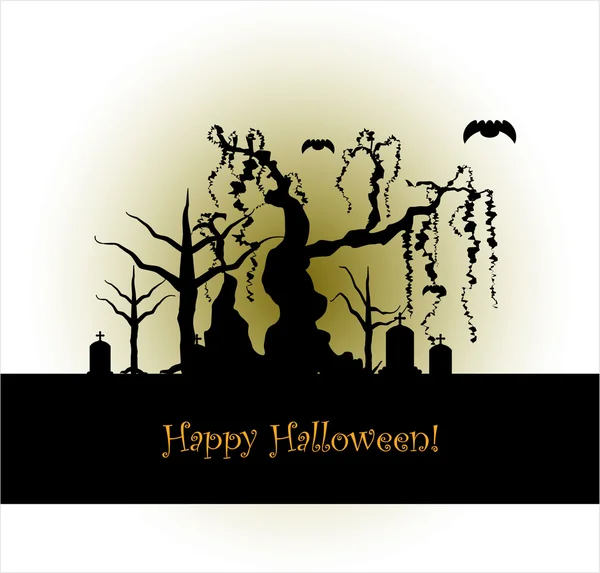 Halloween design sfondo — Vettoriale Stock