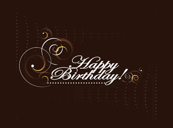 Doğum günün kutlu olsun. vektör illüstrasyonu — Stok Vektör