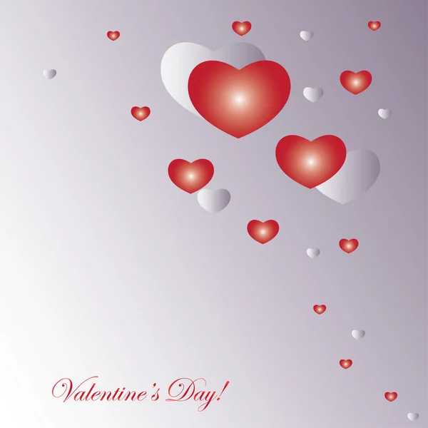 Biglietto di San Valentino Illustrazioni Stock Royalty Free