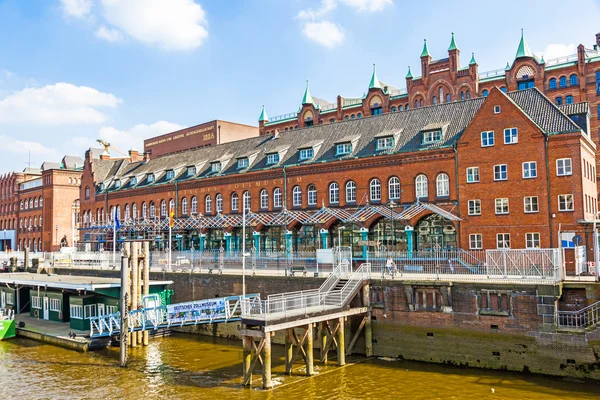 Speicherstadt in Hamburg — Stockfoto
