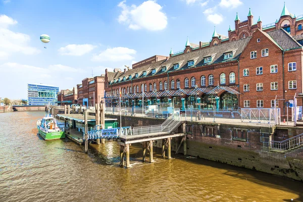 Speicherstadt en Hamburgo — Foto de Stock