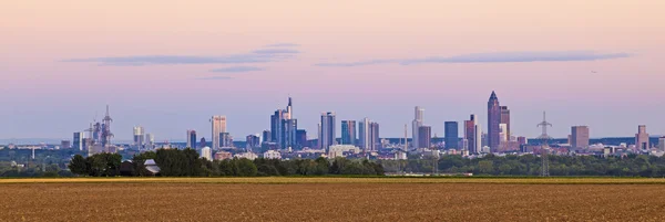 Skyline of Frankfurt — Stock Photo, Image