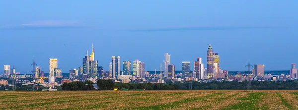 Skyline of Frankfurt — Stock Photo, Image