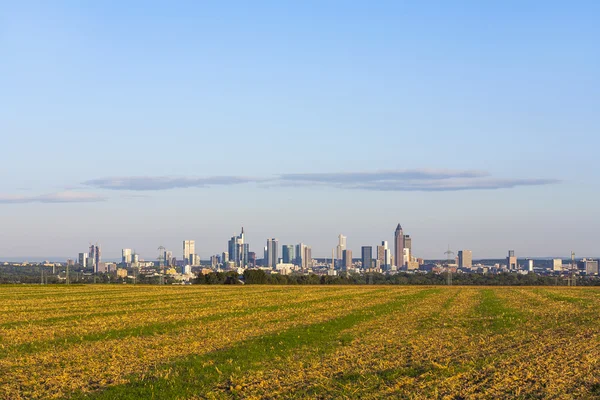 Skyline von Frankfurt — Stockfoto