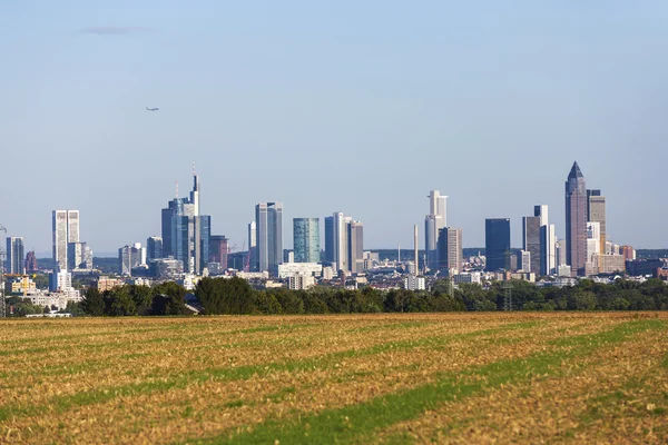 Skyline von Frankfurt — Stockfoto