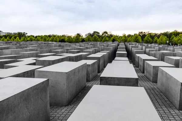 The jewish memorial in central berlin, germany — Stock Photo, Image