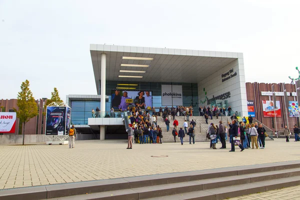 Entrance of the Photokina - World of Imaging, Top Event for the — Stock Photo, Image