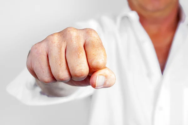 Detail of male fist — Stock Photo, Image