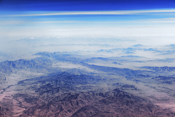 The Baba Mountain range of the Hindu Kush between Kabul and Kand