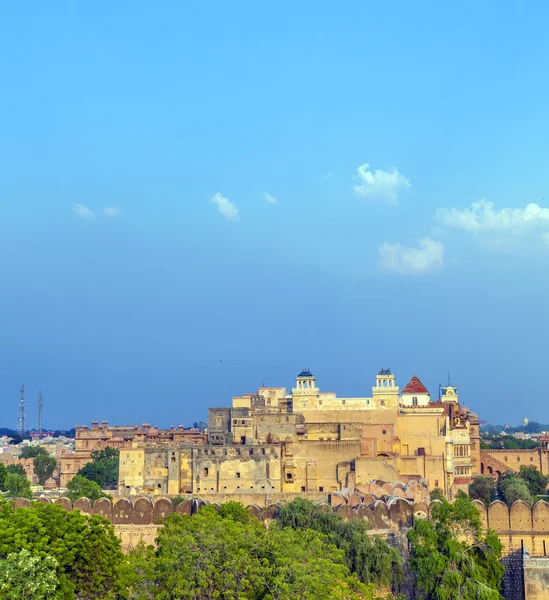 Slotten av maharajah över bikaner inuti junagarh fort, bikane — Stockfoto