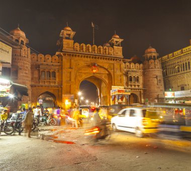 eski şehir bikaner rajasthan devlet Hindistan kapı