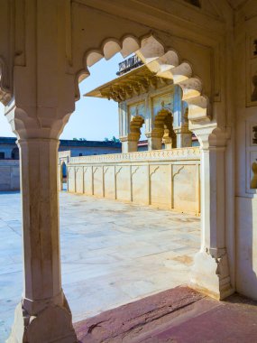 Agra, amar singh kapısı, Hindistan, uttar pradesh kırmızı kale