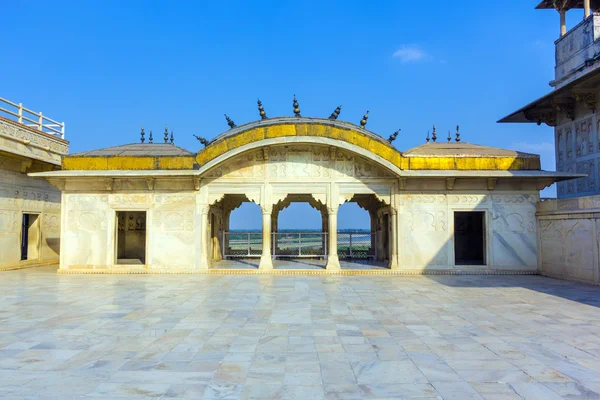 Czerwony fort w agra, amar singh gate, Indie, uttar pradesh — Zdjęcie stockowe