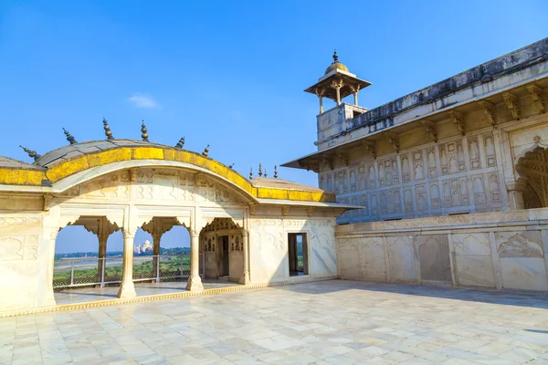 Rotes Fort in agra, amar singh gate, indien, uttar pradesh — Stockfoto