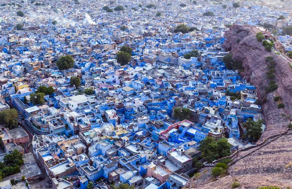Jodhpur the "blue city" in Rajasthan state in India — Stock Photo, Image