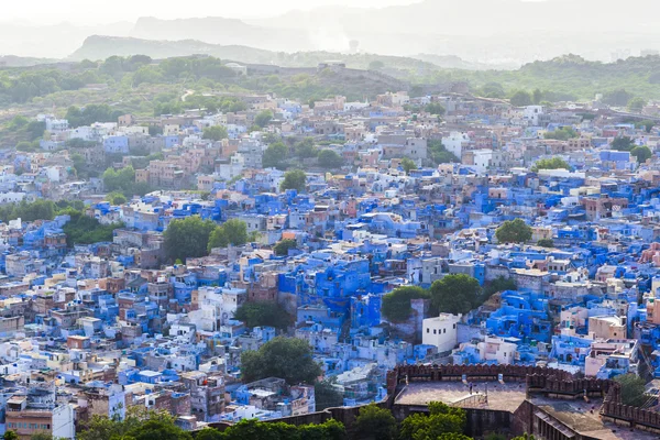 Jodhpur the "blue city" in Rajasthan state in India — Stock Photo, Image