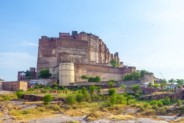 Indie - jodhpur - fortu meherangarh — Zdjęcie stockowe